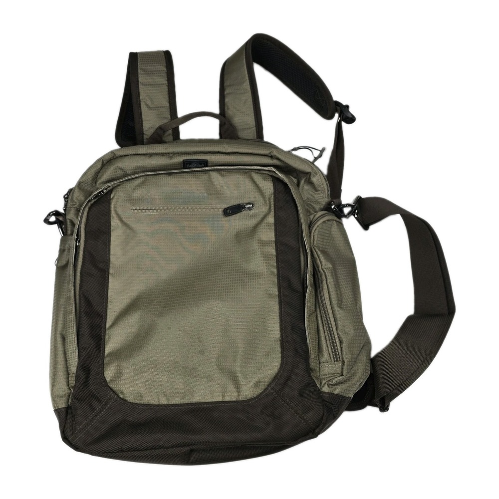 Eagle Creek Backpack Daypack Padded Laptop Bag Travel Olive Green Convertible